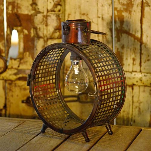 Product Solar lamp metal lamp balcony deco industrial design Ø23cm