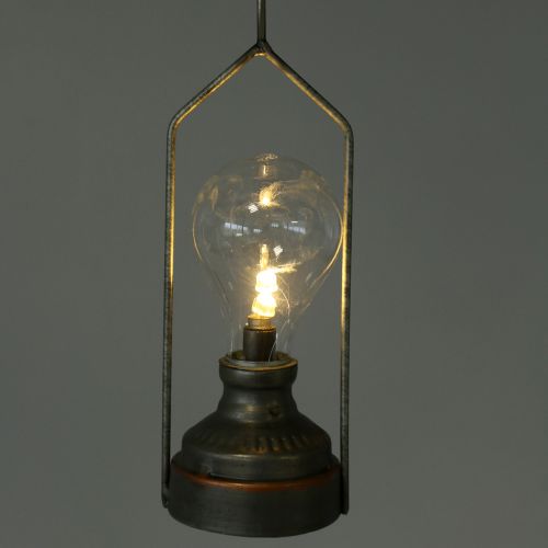 Floristik24 Decorative lamp with hook Ø7cm H60cm
