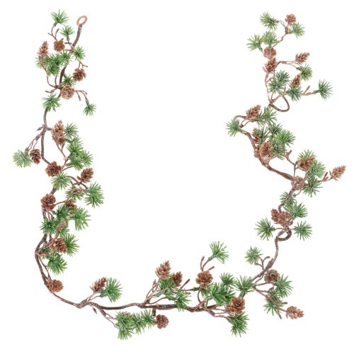 Artificial Larch Garland with Pinecones and Needle Branches 120cm buy online | Floristik24.co.uk