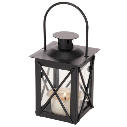Black Metal Lantern with