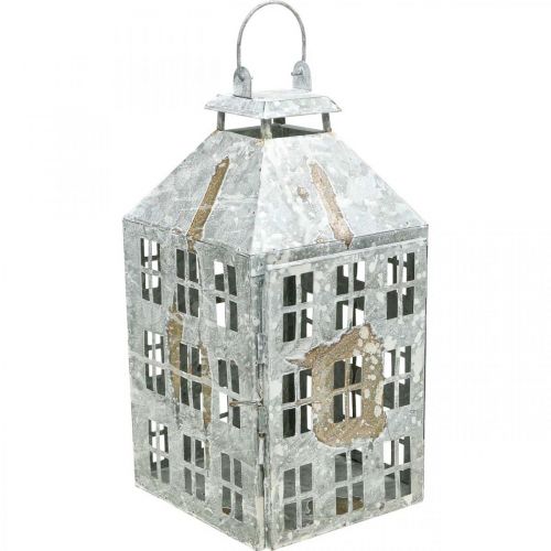 Product Vintage Deco Lantern Metal Light House Shabby Chic H35cm