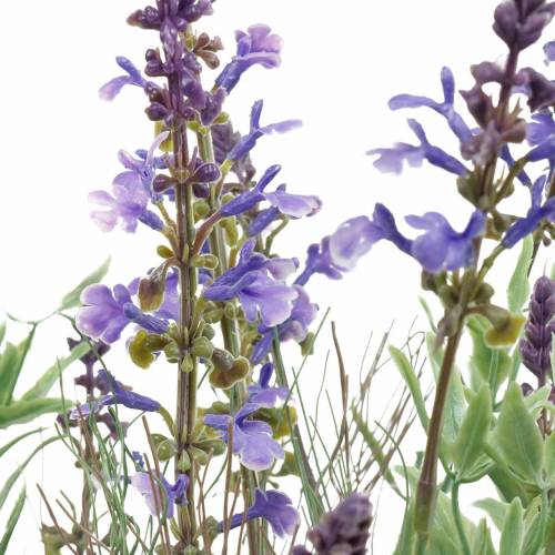 Product Flower decoration lavender in a pot of artificial plants