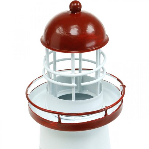 Product Lighthouse red maritime decoration metal summer decoration