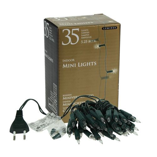 Product Light chain mini 35 5.25m for inside green / clear