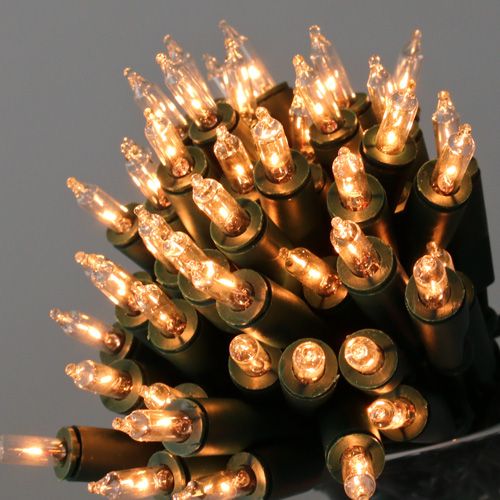 Floristik24 Light chain mini 20 3m for inside green, warm white