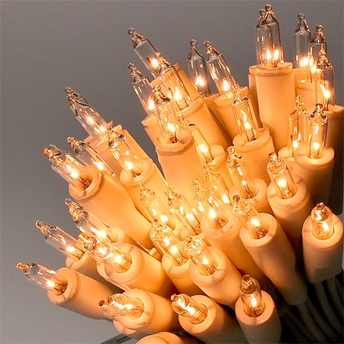 Floristik24 Fairy lights mini 35er 5,25m for inside white / clear