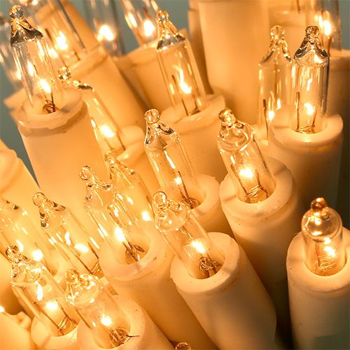 Floristik24 Fairy lights mini 35er 5,25m for inside white / clear