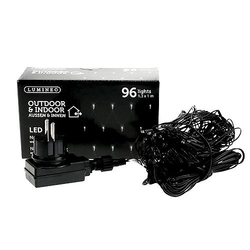 Product Light net LED 1.3 x 1m 96 for outside warm white