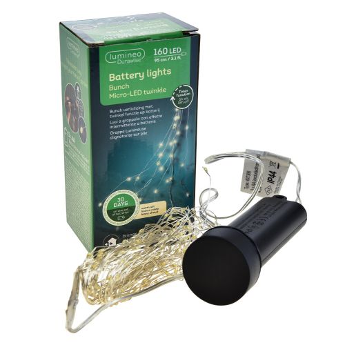 Floristik24 Light trail timer battery Twinkle 140cm 160 Micro LED