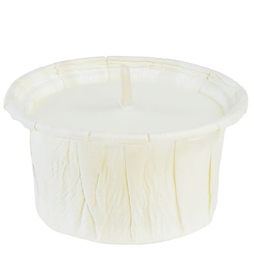 Floristik24 Light.one Paper Tealights Natural Plastic-free Vegan 12 pcs
