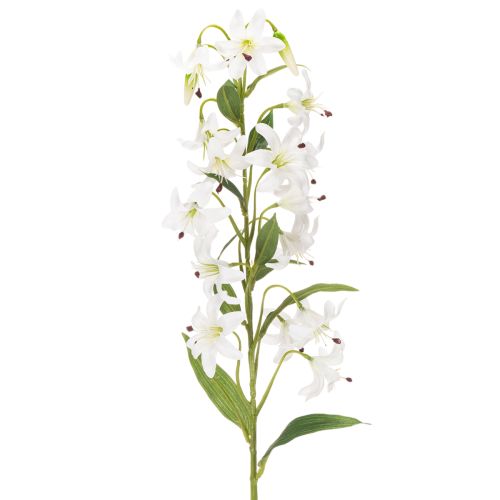Artificial White Lily Stem with Long Flowers 80cm

```html
<h2>Artificial White Lily Stem for Elegant Home Decoration</h2>

<p>This artificial white lily stem measures 80cm in length and features finely crafted white flowers. Designed for indoor use, it a