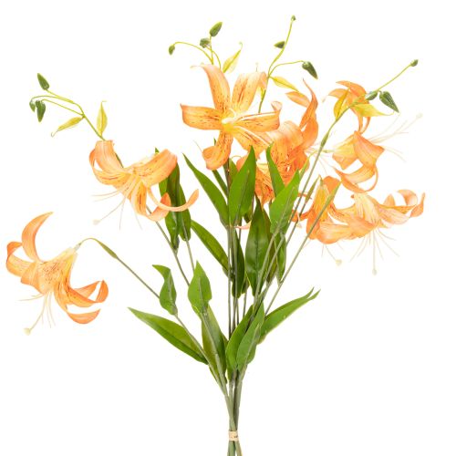 Floristik24 Artificial lilies, decoration for weddings and events, 77cm, 4 pieces