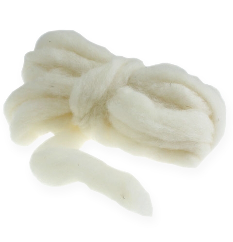 Wool fuse 10m white