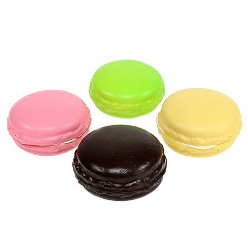 Product Decorative Macaron meringue pastry colorful assorted 5cm 8 pcs