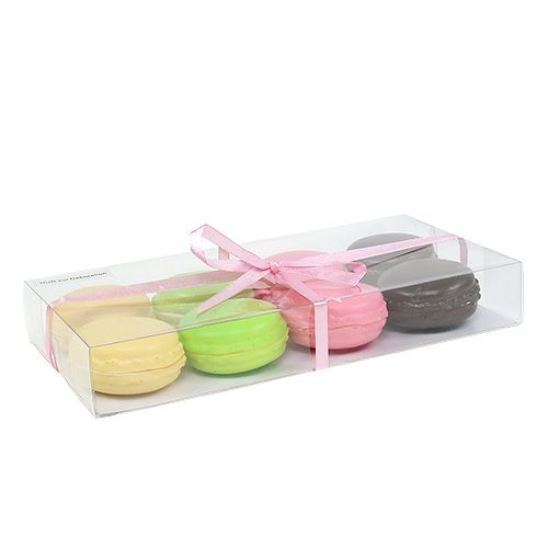 Product Decorative Macaron meringue pastry colorful assorted 5cm 8 pcs