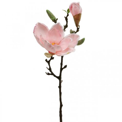 Floristik24 Magnolia Pink Artificial Flower Decoration Artificial Flower Branch H40cm