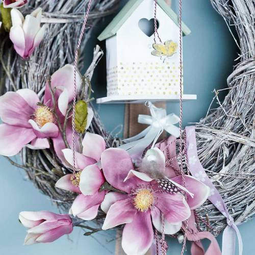 Floristik24 Magnolia branch Violet 110cm 1pc