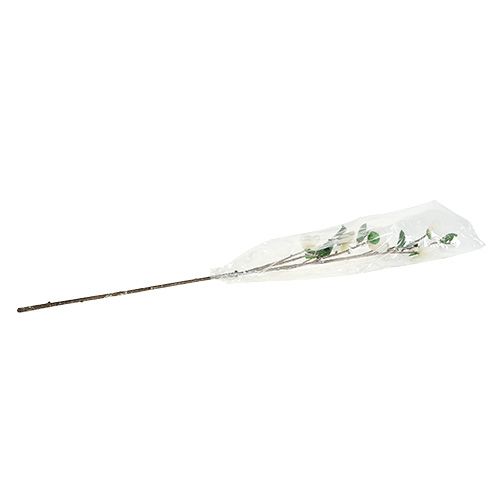 Floristik24 Magnolia branch white L 82cm with snow