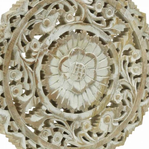 Product Mandala to place, floral wood decoration, table decoration, summer decoration shabby chic nature H39.5cm Ø30cm