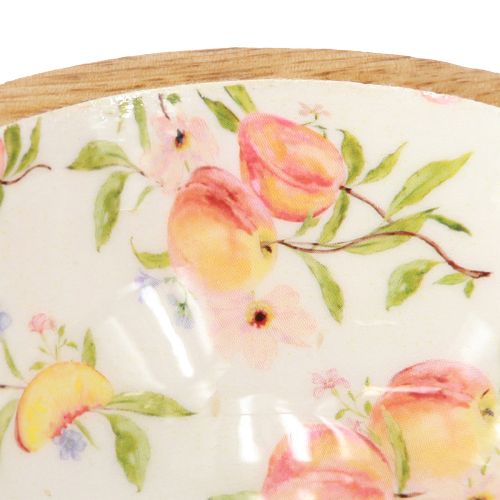 Product Mango wood decorative bowl peach wooden bowl Ø12.5cm 2pcs