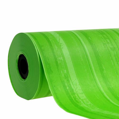 Floristik24 Cuff paper green 25cm 100m