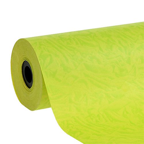 Floristik24 Cuff paper green-light green 25cm 100m