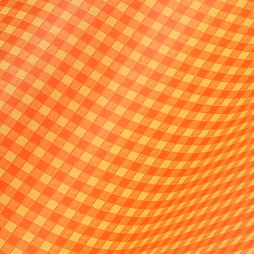 Product Cuff paper 37.5cm light orange check 100m