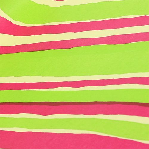 Floristik24 Cuff Paper 25cm Stripe Pattern 100m