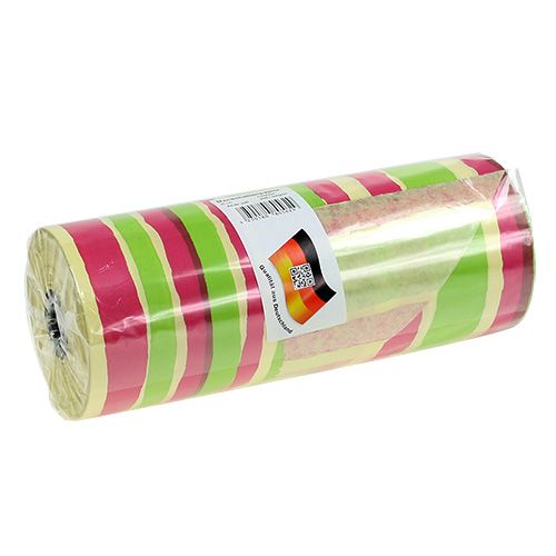 Floristik24 Cuff Paper 25cm Stripe Pattern 100m