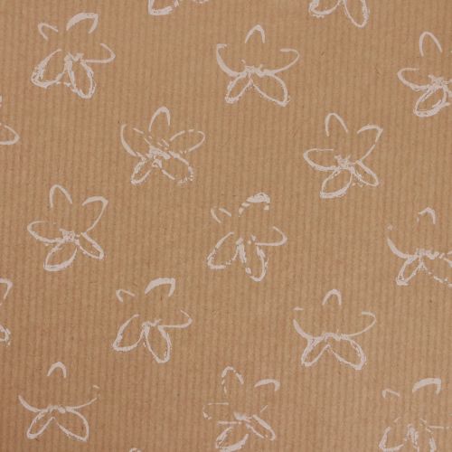 Floristik24 Cuff paper tissue paper natural flowers 25cm 100m