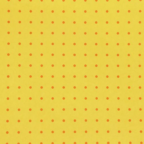 Product Cuff paper tissue paper yellow dots 25cm 100m