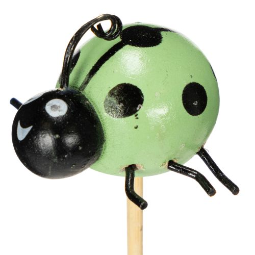 Product Ladybug decorative figures for flower pots and flower arrangements for spring decoration, 32cm, 16 pieces