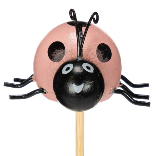 Product Ladybug decorative figures for flower pots and flower arrangements for spring decoration, 32cm, 16 pieces