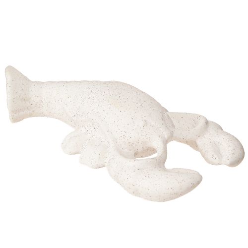 Floristik24 Maritime Decoration Figure Ceramic Lobster White 17.5×9×3cm