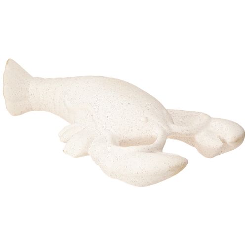 Product Maritime Decoration Ceramic Figure Lobster White 26.5×13×5cm