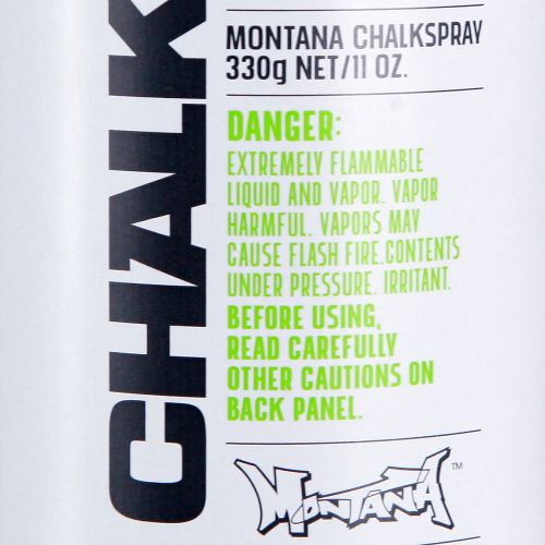Product Marking Spray Chalk White Matt Montana 400ml