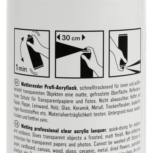 Floristik24 Matt spray professional acrylic paint 400ml