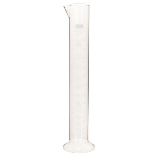 Glass Cylinder with Base, 250ml, 30cm Height – Ideal for Indoor Plant Cultivation and Decoration | Floristik24.co.uk