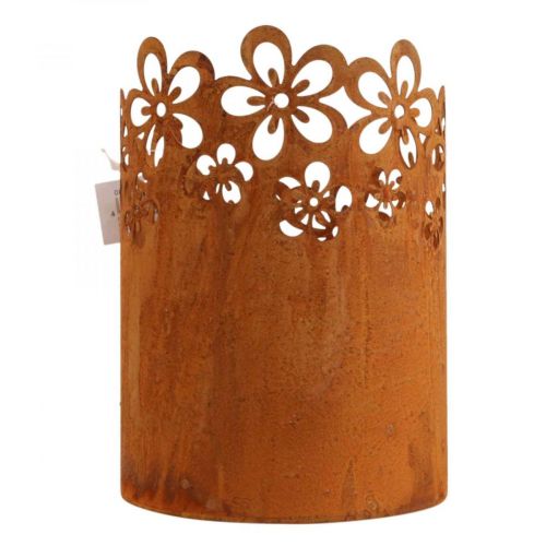 Product Metal decorative rust lantern metal pot Ø12cm H17cm