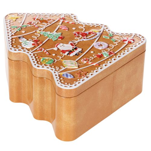 Metal Tin Set Christmas Tree