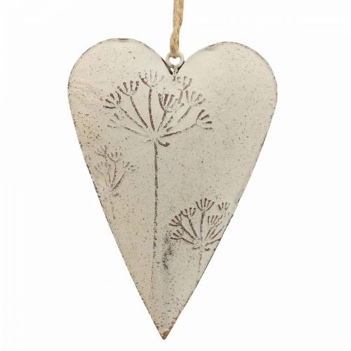 Floristik24 Metal heart, decorative heart for hanging, heart decoration H11cm 3pcs
