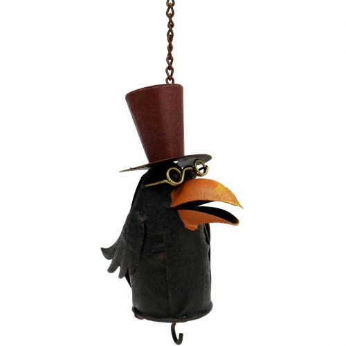 Floristik24 Raven for hanging 18cm