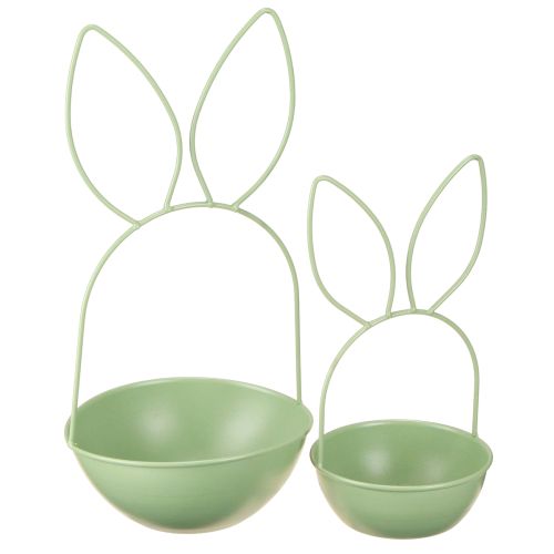 Floristik24 Rabbit planter, decorative Easter decoration for the living room, 34cm