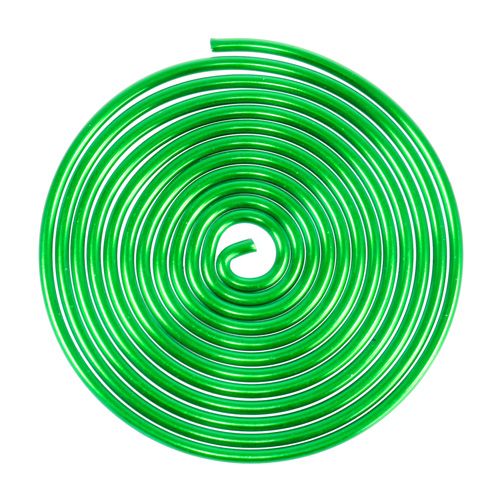 Floristik24 Metal snail wire snail apple green 2mm 120cm 2pcs