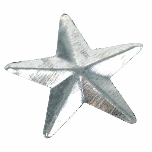 Product Star Metal Silver 4cm 48pcs