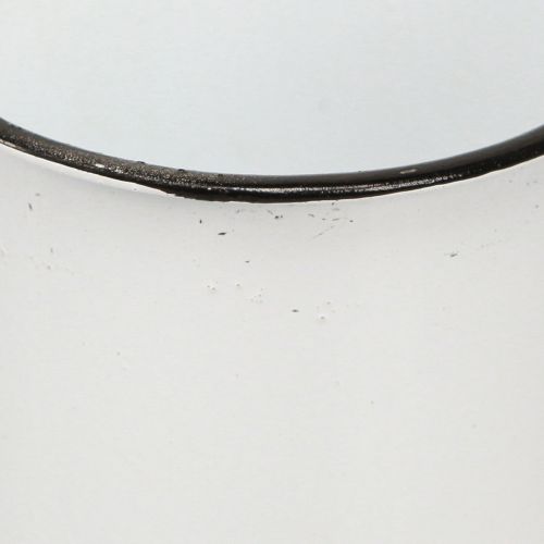 Product Metal Cup Plant Cup Metal White Black Ø9cm 4pcs
