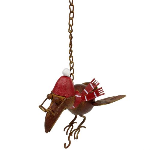 Floristik24 Bird flying rust 30.5cm