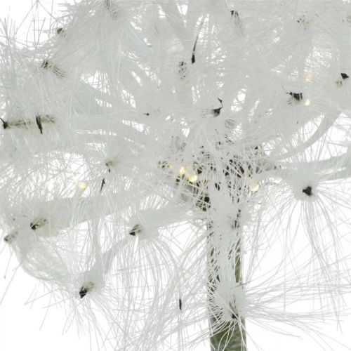 Product LED dandelion for battery white artificial flower lighting H50cm