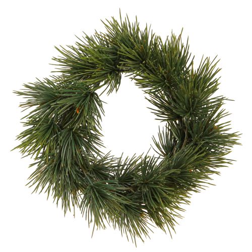 Mini Advent wreath artificial like real pine needles Ø22cm