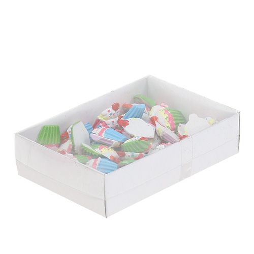 Floristik24 Mini Cupcakes colored 2,5cm 60pcs